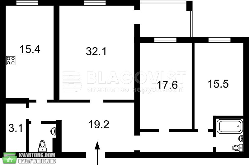 Sell 3-room apartment. Киев,  Клиническая — photo 3