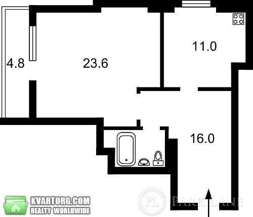 Sell 1-room apartment. Киев, Златоустовская — photo 4