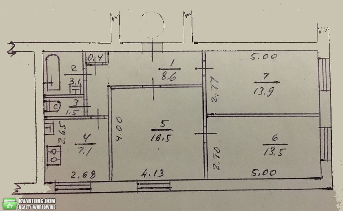 Sell 3-room apartment. Киев,  Кустанайская — photo 9