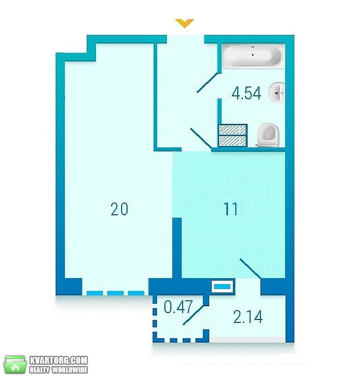 Sell 1-room apartment. Киев, Приорская — photo 8