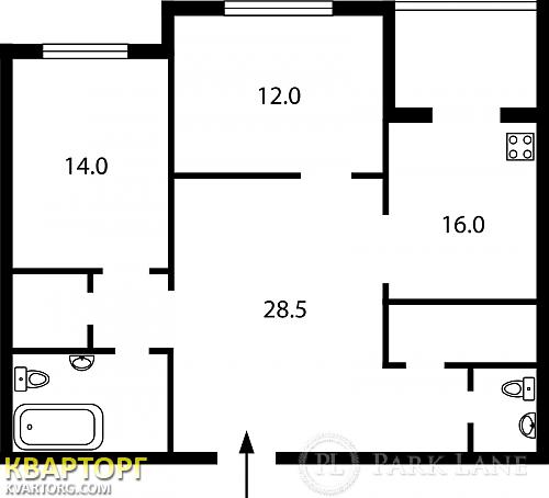 Sell 2-room apartment. Киев, Краснозвездный пр — photo 3