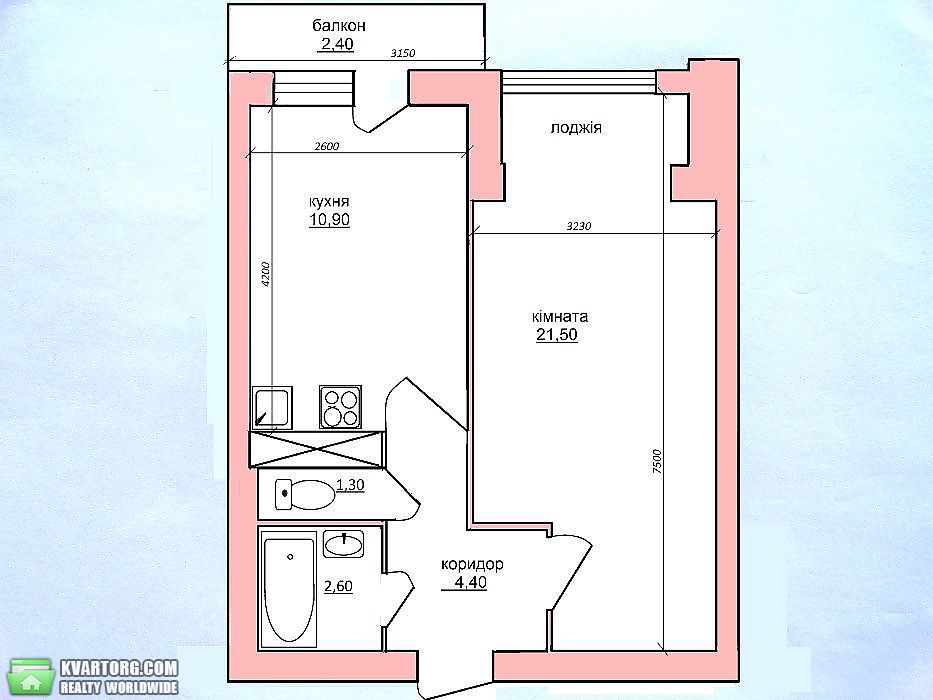Sell 1-room apartment. Киев,  Курбаса — photo 8