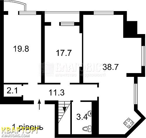 Sell multi-room apartment. Киев,  Дмитриевская — photo 2