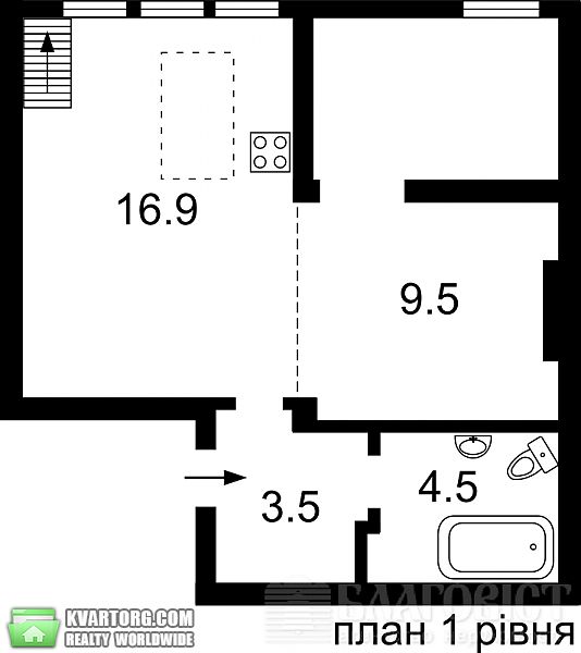 Sell 2-room apartment. Киев, Регенераторная — photo 7