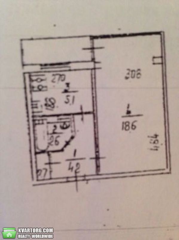 Sell 1-room apartment. Киев,  Тешебаева — photo 4