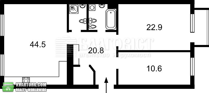 Sell 3-room apartment. Киев,  Ломоносова — photo 7