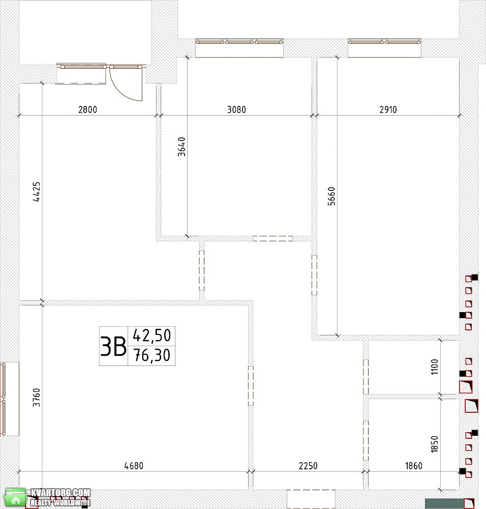Sell 3-room apartment. Киев, Кисловодская — photo 4