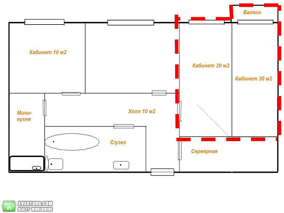 Rent out office. Киев,  Бажана — photo 2