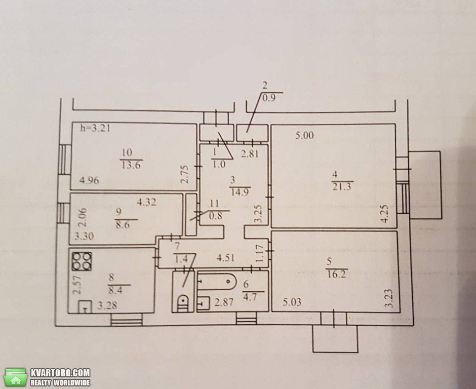 Sell 4-room apartment. Киев,  Киквидзе — photo 4