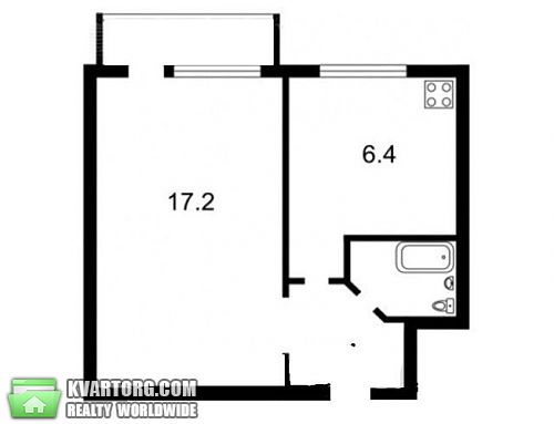 Sell 1-room apartment. Киев, Щербакова — photo 2