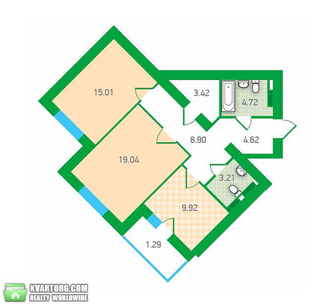 Sell 2-room apartment. Киев,  Кайсарова — photo 2