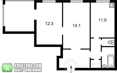Sell 2-room apartment. Киев, Владимирская — photo 3