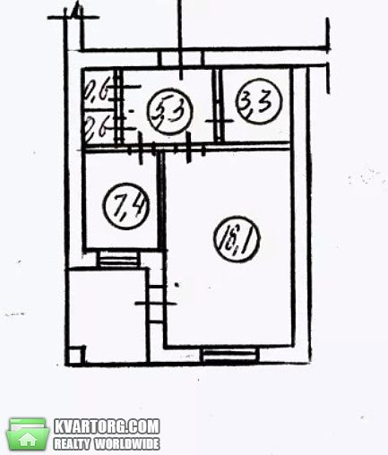 Sell 1-room apartment. Киев,  Выборгская — photo 4