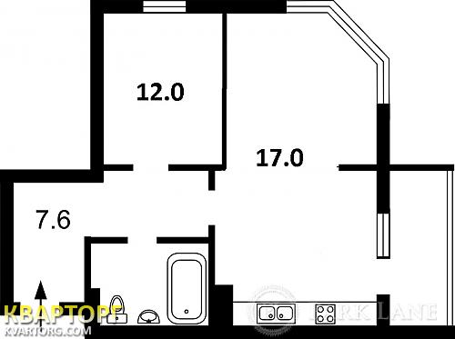 Sell 2-room apartment. Киев,  Феодосийская — photo 2