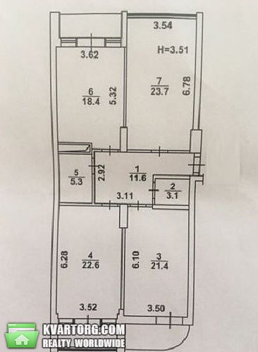 Sell 3-room apartment. Киев, Максимовича — photo 6