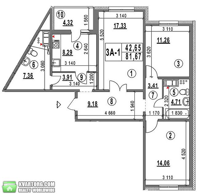 Sell 3-room apartment. Киев,  Глушкова пр — photo 3