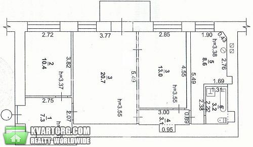 Sell 3-room apartment. Одесса, Базарная — photo 7