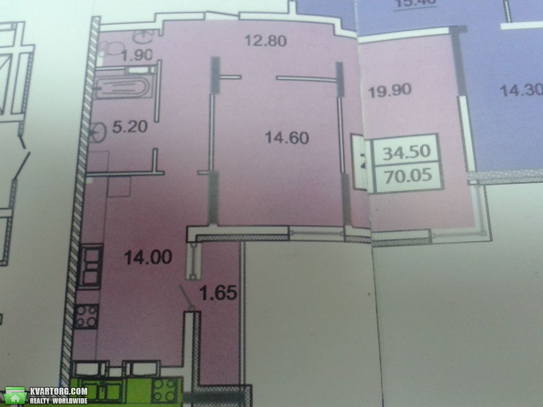 Sell 2-room apartment. Киев,  Конева — photo 3