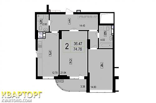 Sell 2-room apartment. Киев,  Драгомирова — photo 10