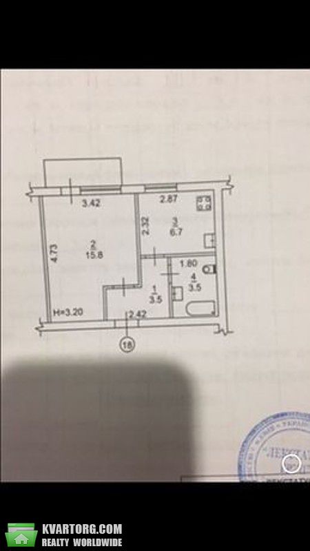 Sell 1-room apartment. Киев,  Жилянская — photo 1