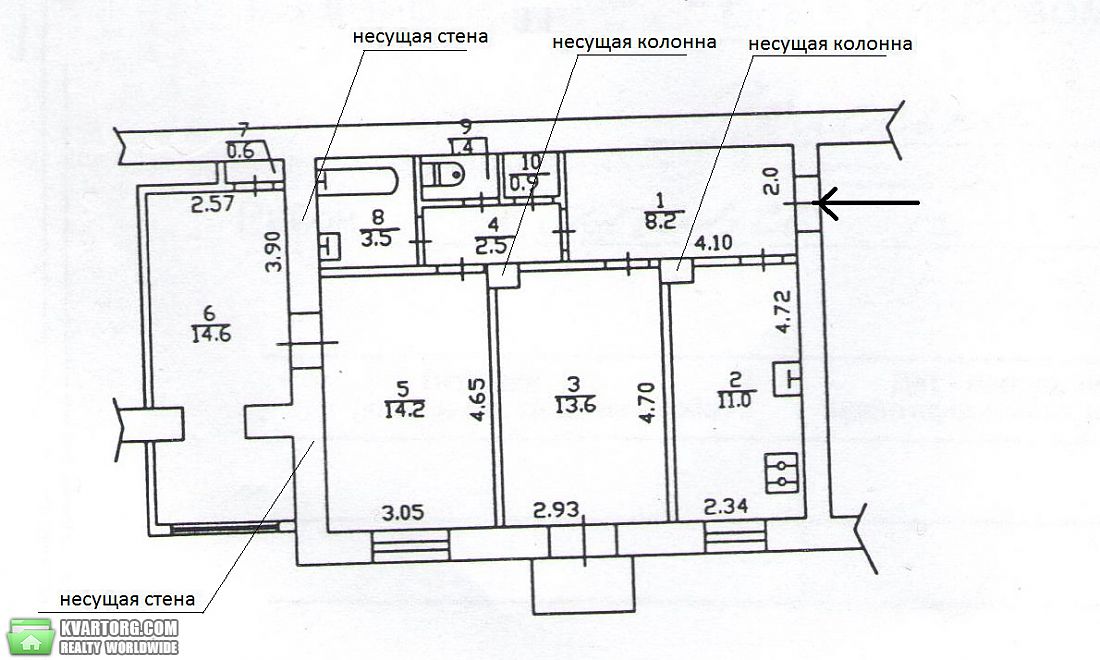Sell 3-room apartment. Киев,  Волошская — photo 3