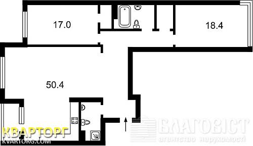 Sell 3-room apartment. Киев, Драгомирова — photo 2