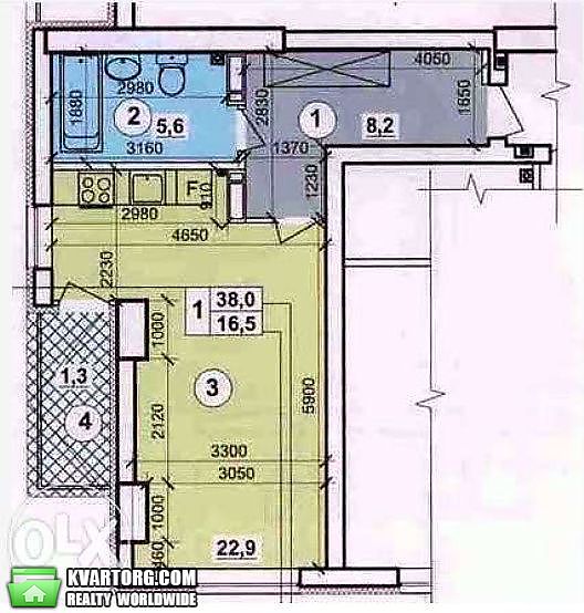 Sell 1-room apartment. Киев,  Теремковская — photo 3