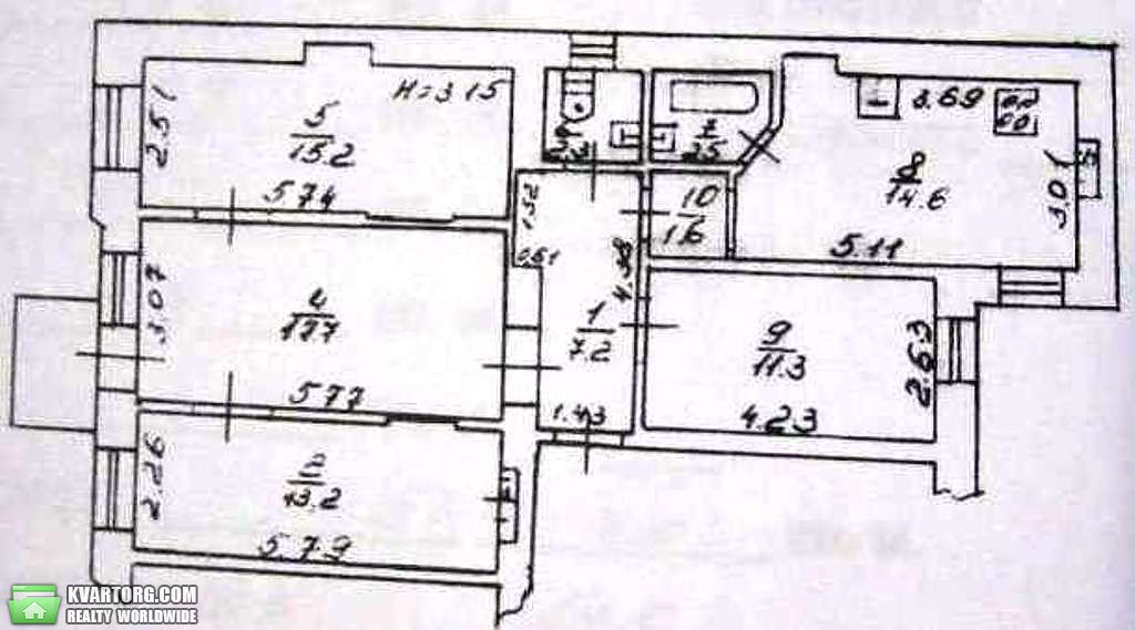 Sell 4-room apartment. Одесса, Разумовская — photo 8