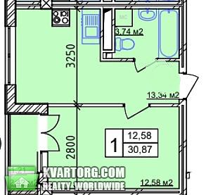 Sell 1-room apartment. Одесса, Гераневая — photo 3
