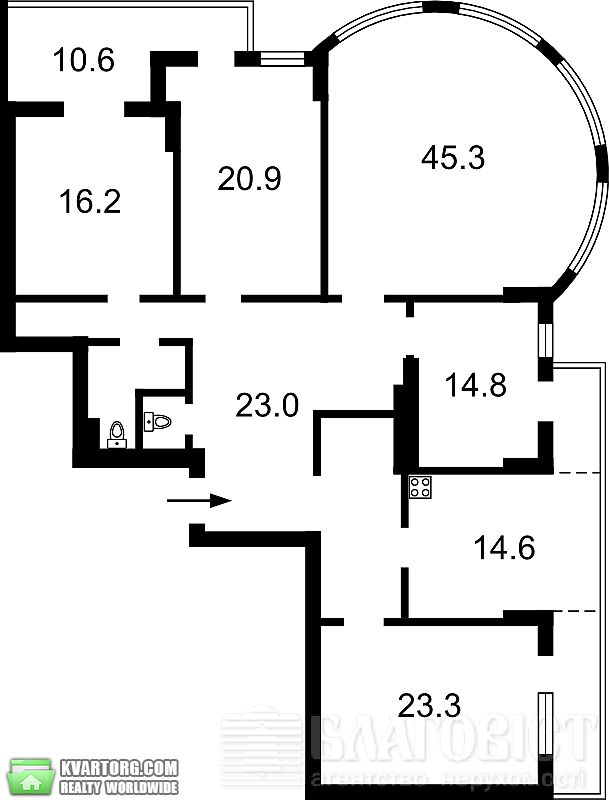 Sell 5-room apartment. Киев,  Ковпака — photo 5