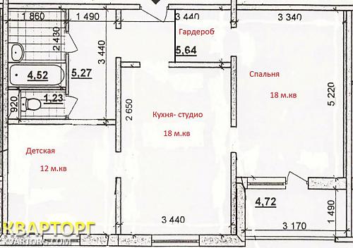Sell 2-room apartment. Киев,  Милославская — photo 10