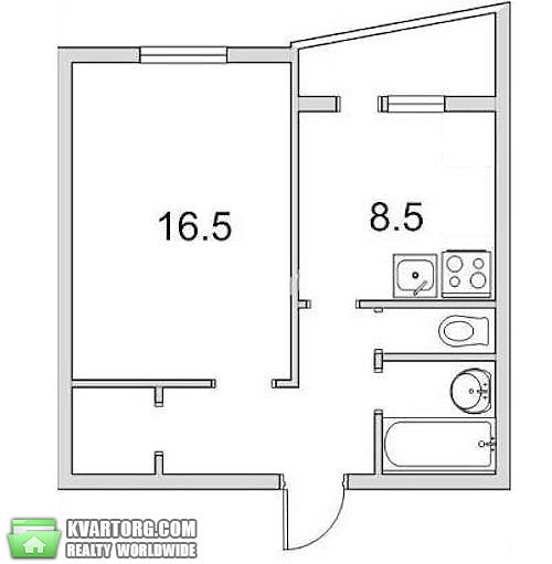 Sell 1-room apartment. Киев,  Гайдай — photo 9