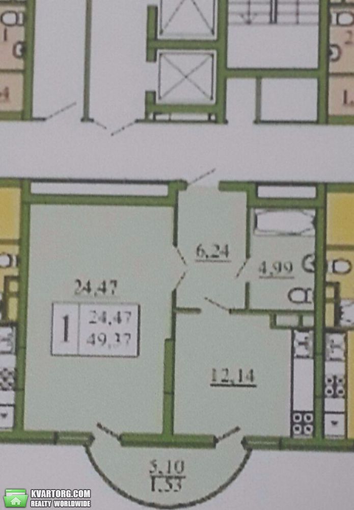 Sell 1-room apartment. Киев,  Ломоносова — photo 9