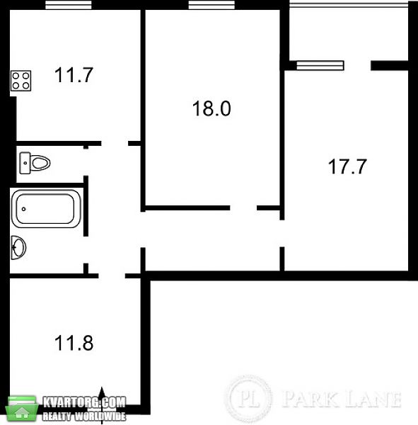 Sell 2-room apartment. Киев,  Здолбуновская — photo 3