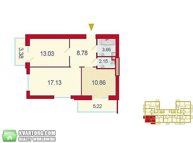 Sell 2-room apartment. Киев,  Лебедева — photo 8