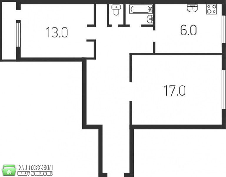 Sell 2-room apartment. Киев, Якуба Коласа — photo 2