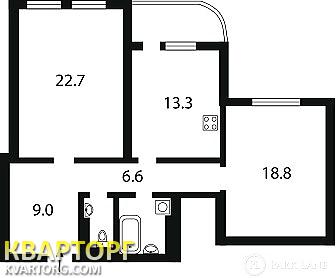 Sell 2-room apartment. Киев, Ахматової — photo 2