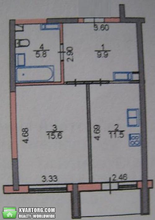 Sell 1-room apartment. Киев,  Радунская — photo 3