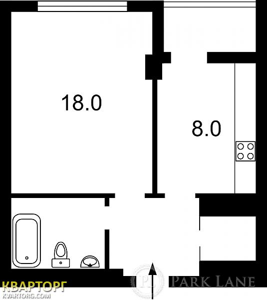 Sell 1-room apartment. Киев, Богатырская — photo 3
