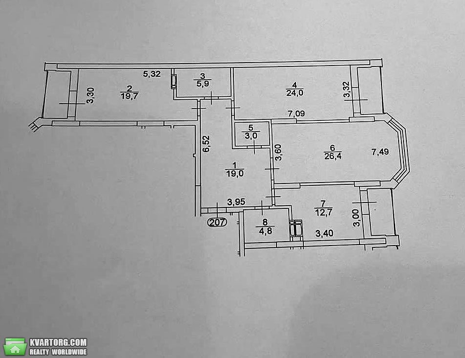 Sell 3-room apartment. Киев, Евгения Коновальца — photo 7
