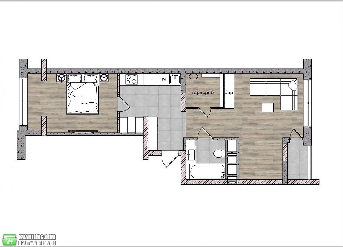 Sell 2-room apartment. Киев, Практичная — photo 8