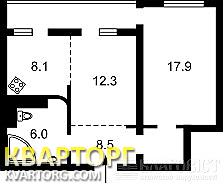 Sell 2-room apartment. Киев, Довженко — photo 3