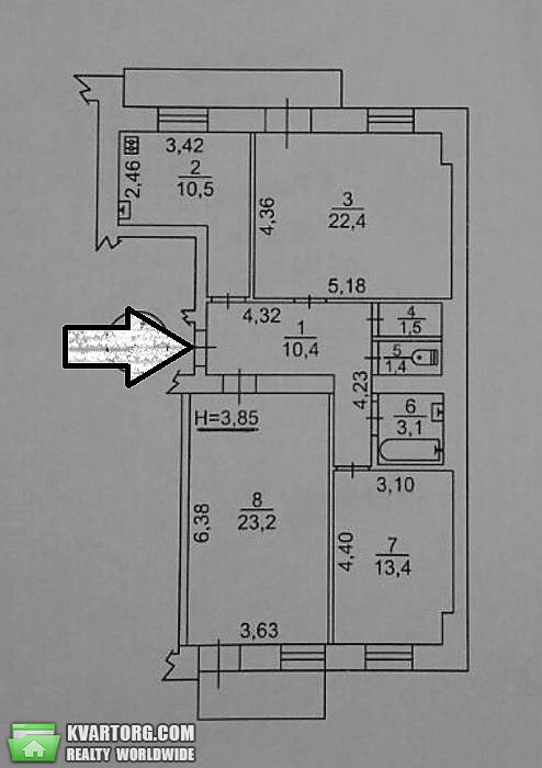 Sell 3-room apartment. Киев,  Владимирская — photo 3