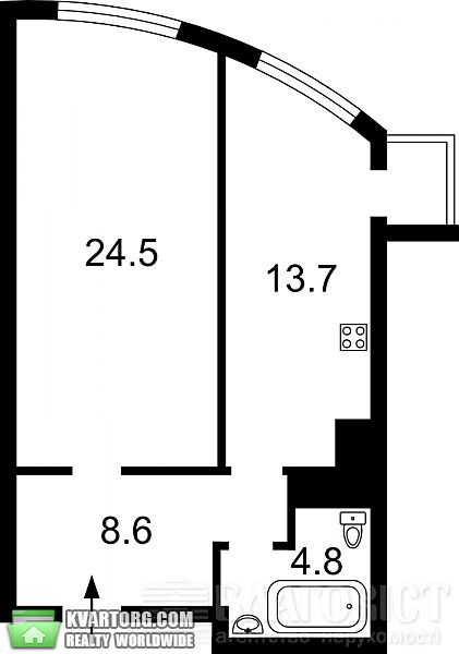 Sell 1-room apartment. Киев, Ахматовой — photo 3