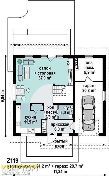 Sell house. Киев,  Трехсвятительская — photo 2