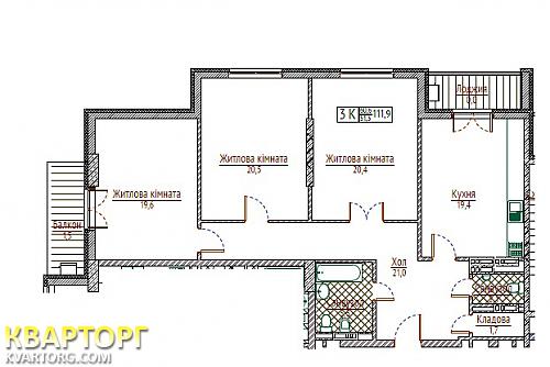 Sell 3-room apartment. Киев,  Гоголевская — photo 7
