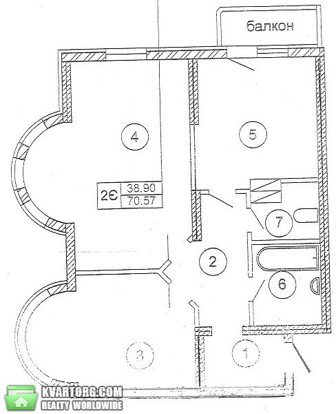 Sell 2-room apartment. Киев, Харьковское шоссе — photo 3