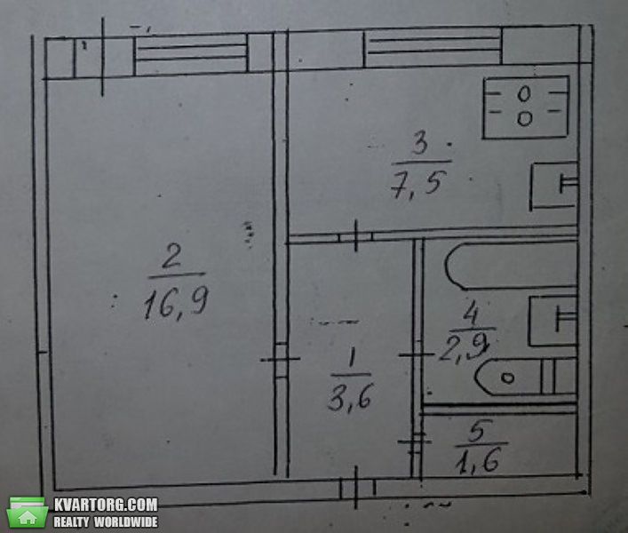 Sell 1-room apartment. Киев,  Светлицкого — photo 6