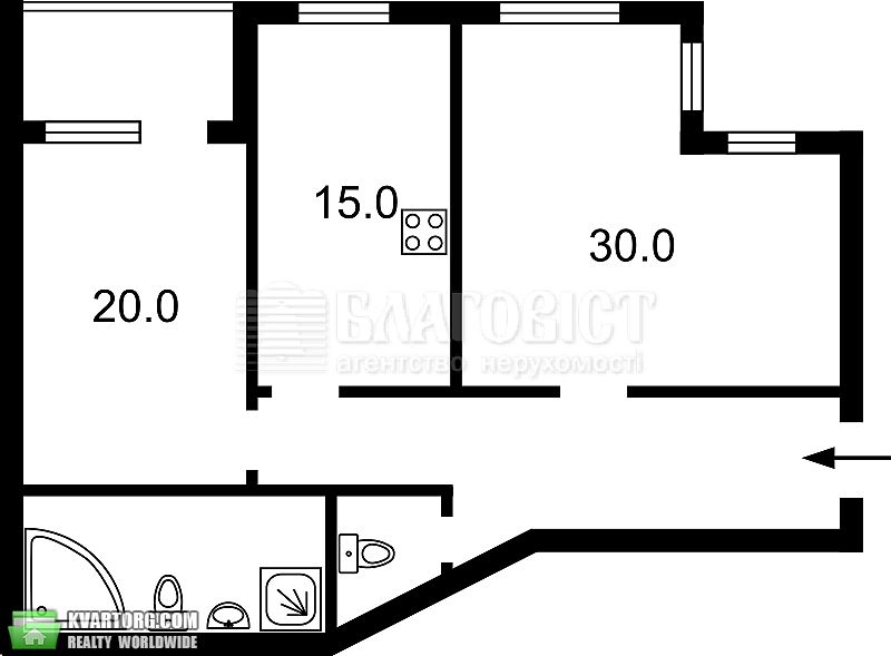 Sell 3-room apartment. Киев,  Воздвиженская — photo 2