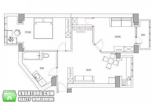 Sell 3-room apartment. Киев,  Тарасовская — photo 7